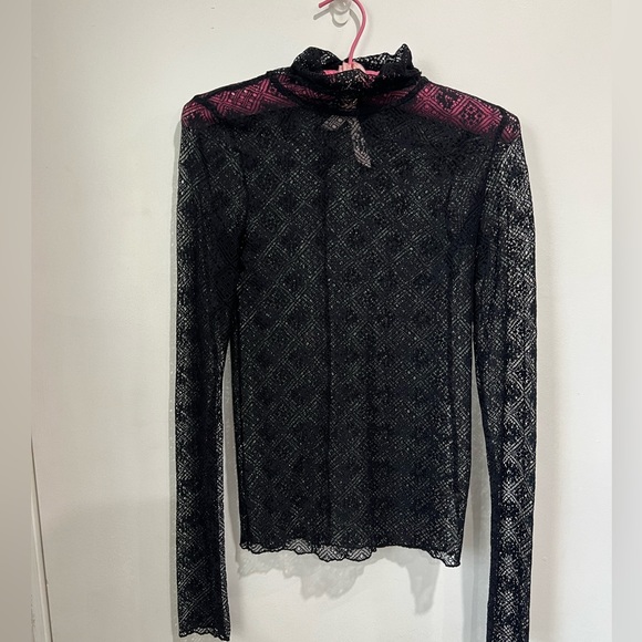 Free People Sweet Memories sheer top - Picture 3 of 5